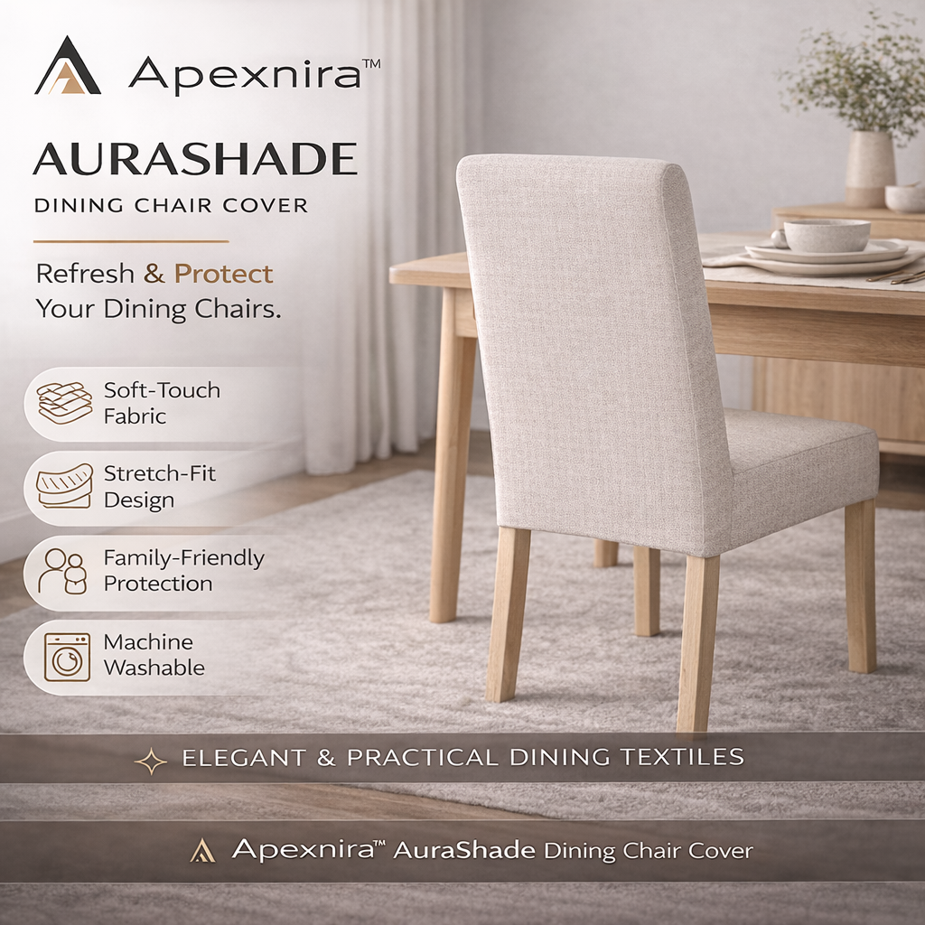 Apexnira™ AuraShade Dining Chair Cover